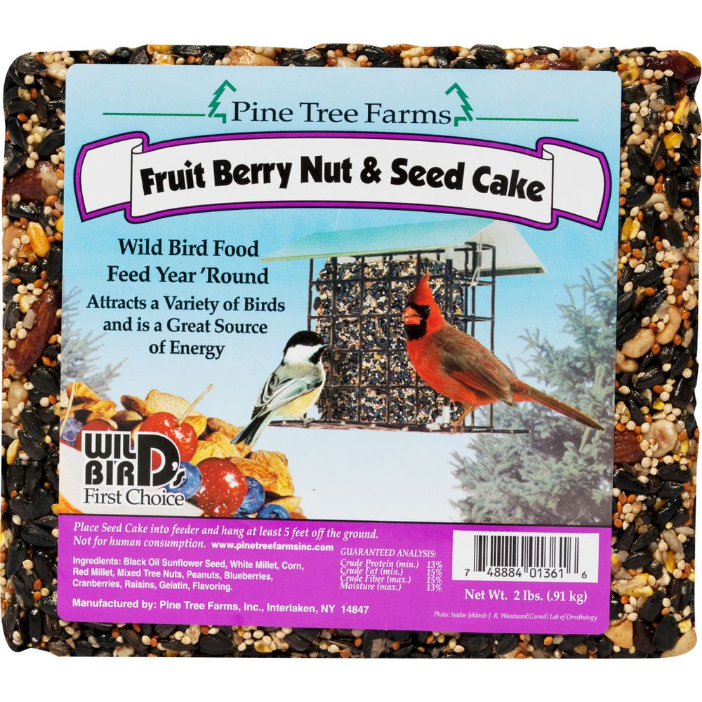 2 Lbs. Fruit, Berry & Nut Seed Cake