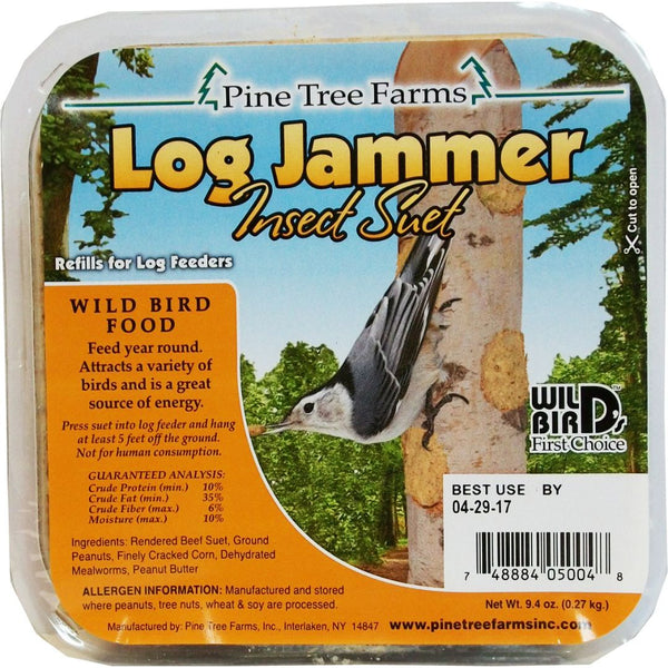 9.4oz Log Jammer Insect Suet Bird Treats - 3 Pack