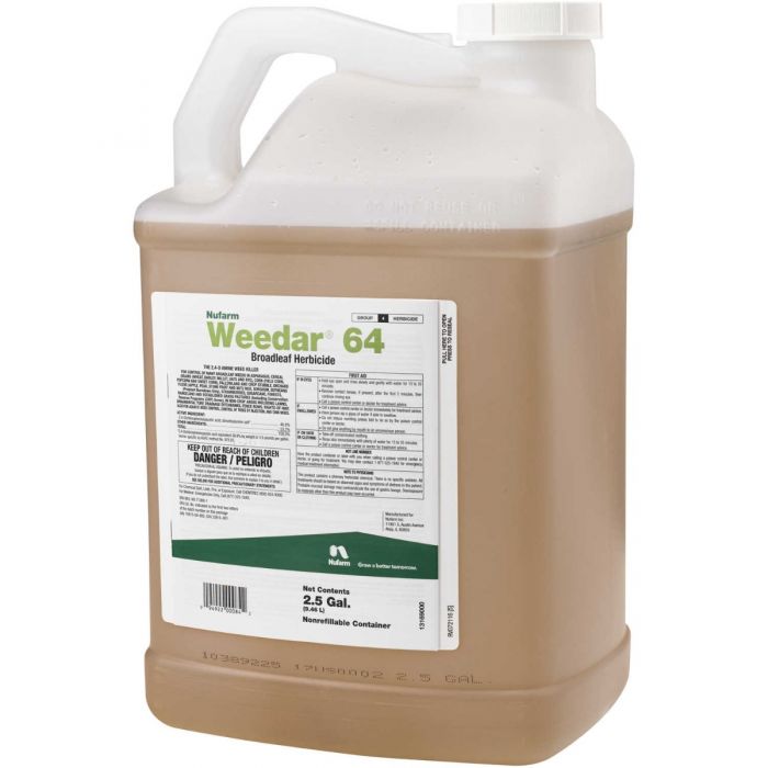 2.5 Gallons Weedar 64 Broadleaf Herbicide
