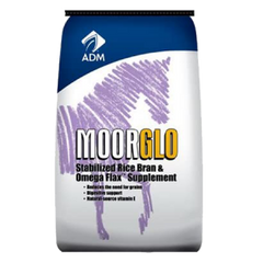 50 Lbs. ADM MOORGLO 14/18 Equine High-Fat Supplement