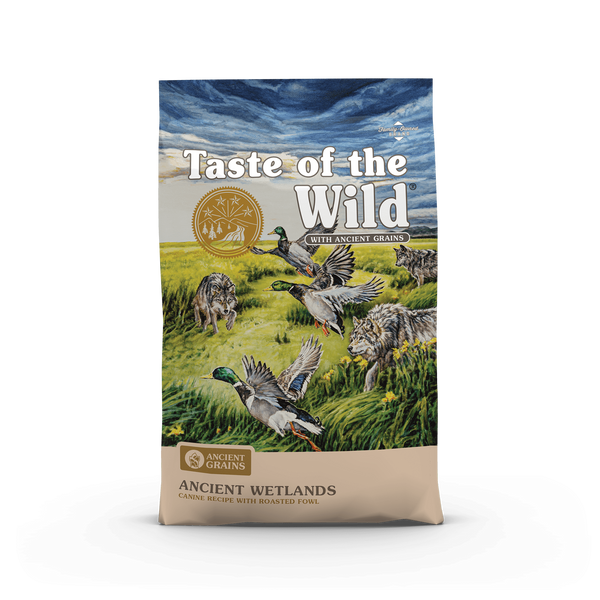 28 Lbs. Taste of the Wild Ancient Wetlands Dog Food