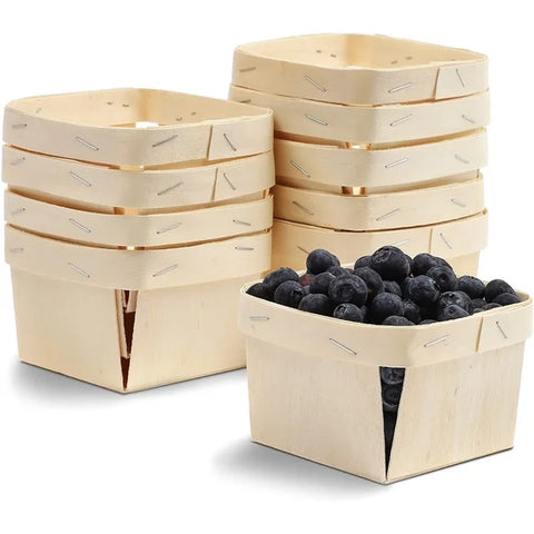 Pint Wooden Berry Basket [Local Pickup Only]