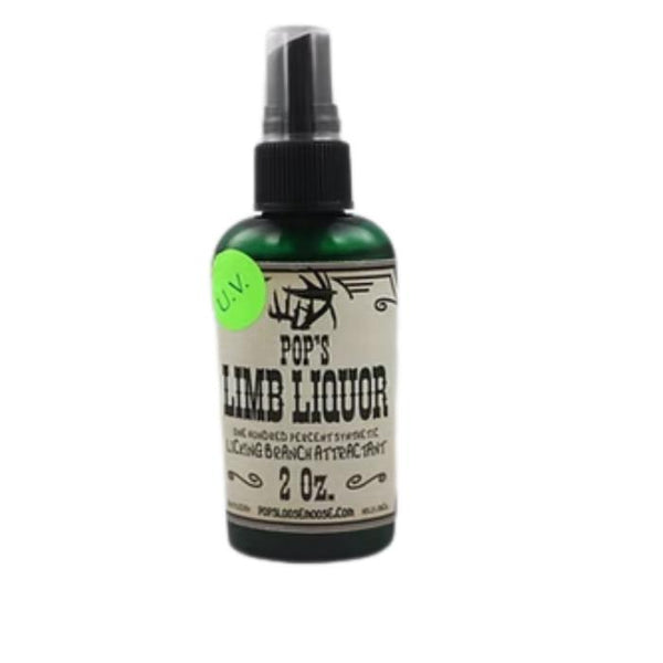 Pop's Loose Moose Limb Liquor + UV Licking Branch Attractant - 2oz Bottle