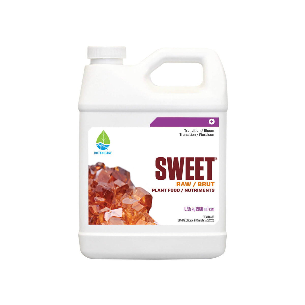 1 Gallon Botanicare Sweet Raw Plant Food Supplement