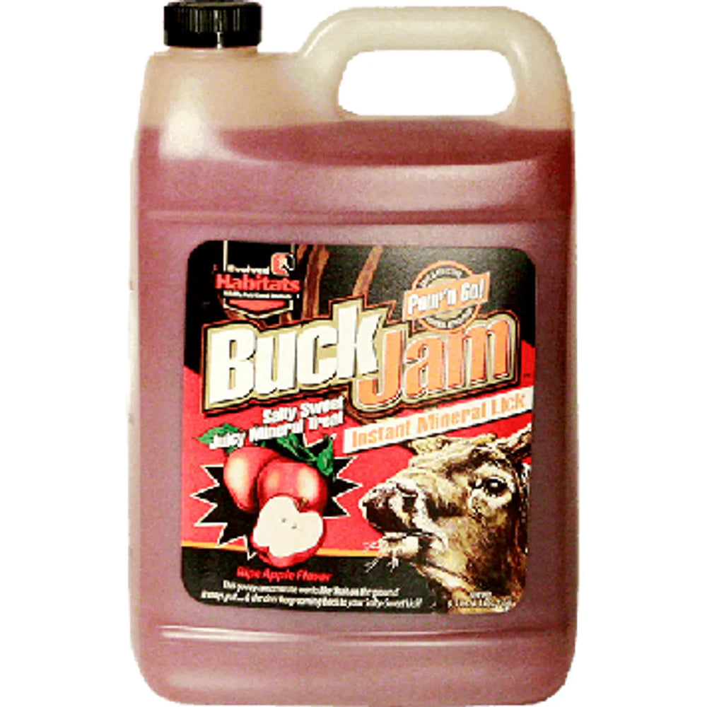1 Gallon Apple Buck Jam - Liquid Mineral Deer Attractant