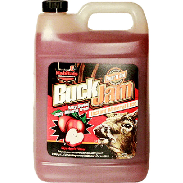 1 Gallon Apple Buck Jam - Liquid Mineral Deer Attractant