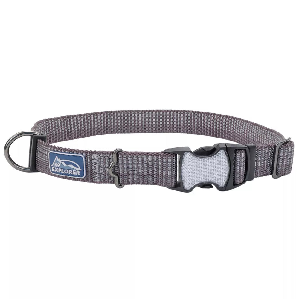 Coastal Pet K9 Explorer Gray Reflective Dog Collar