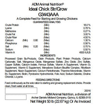 50 lb. Poultry Feed-Ideal Chick Starter Grower