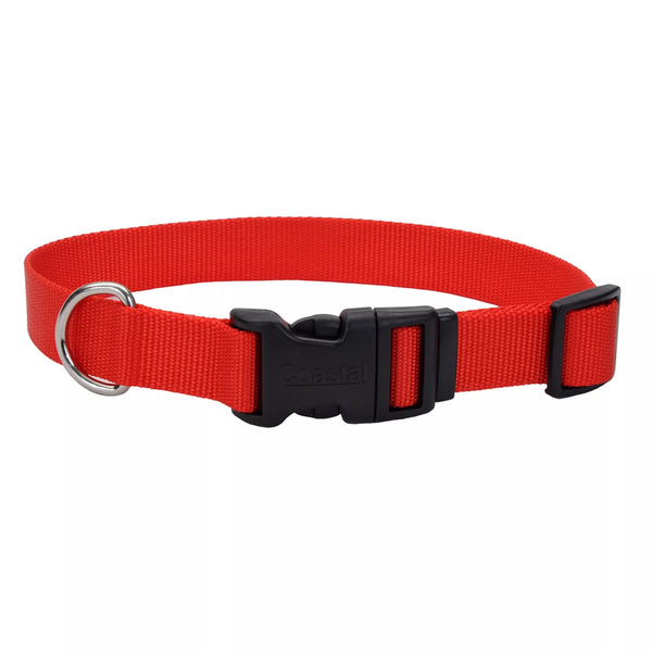 Coastal Pet Red Adjustable Dog Collar - Medium