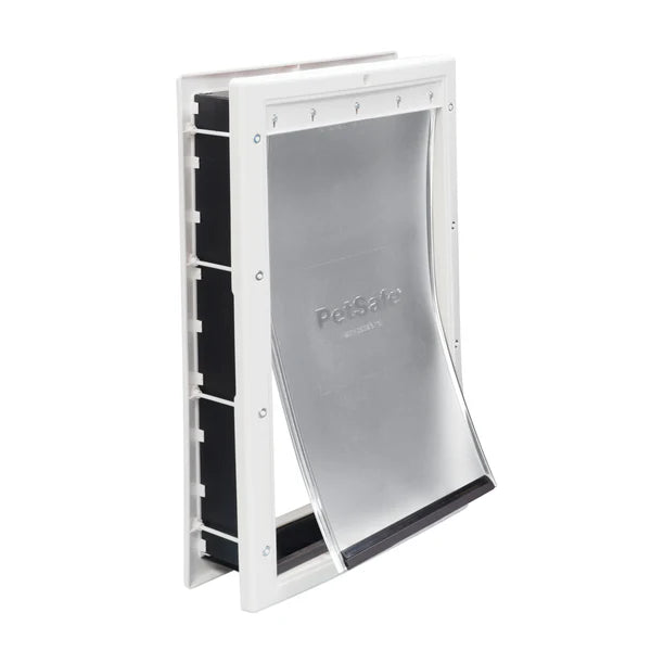 Large Plastic White Pet Door