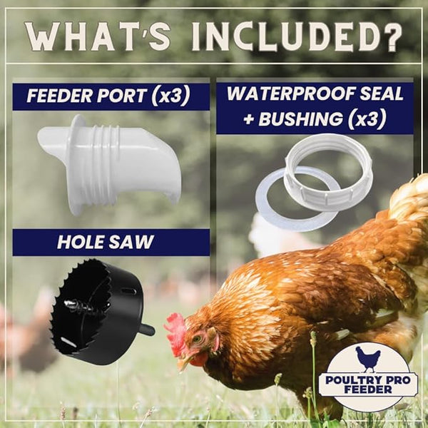 Riverbend Poultry Pro Feeder Kit