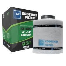 KFI800 Green Line Carbon Filter - Lightweight, High-Performance 470 CFM, Virgin Activated Carbon | Eco-Friendly Air Filtration