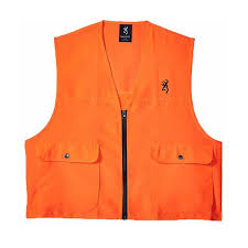 BROWNING SAFETY VEST-ORG-LRG