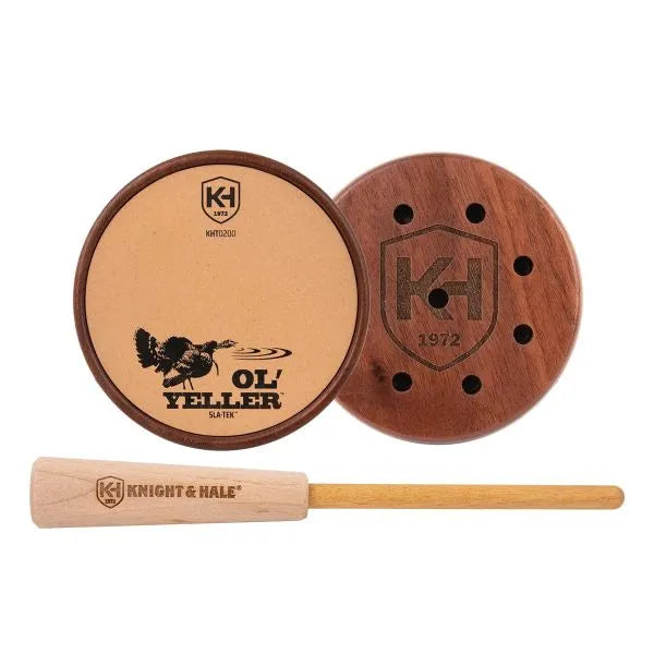 Knight & Hale Ol' Yeller SLA-TEK Surface Pot Turkey Call