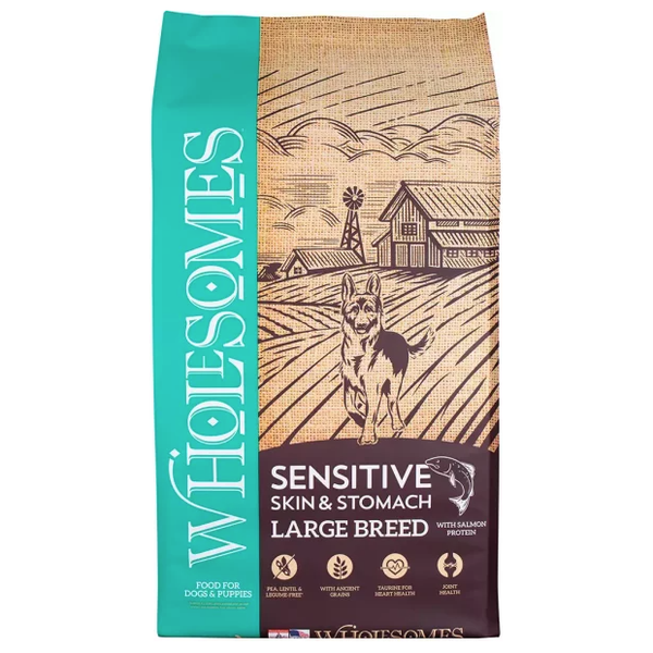 30# Wholesome Large Breed Sensitive Skin & Stomach-Salmon