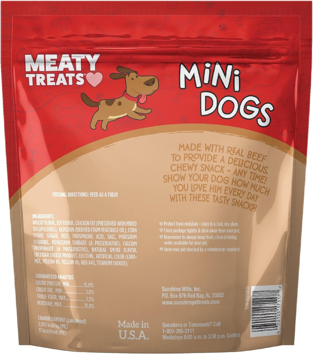 25oz Beef Flavor Wraps - Delicious and Nutritious Meaty Treats for Dogs