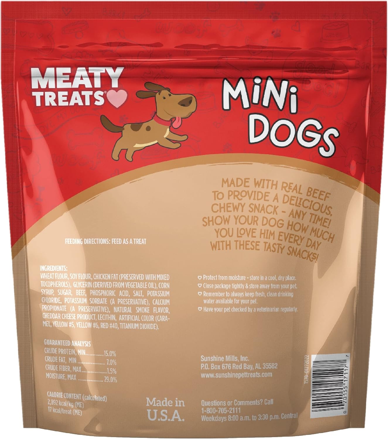 25oz Beef Flavor Wraps Delicious and Nutritious Meaty Treats for Dog