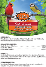 IDEAL Oat-licious (No Millet) Wild Bird Seed