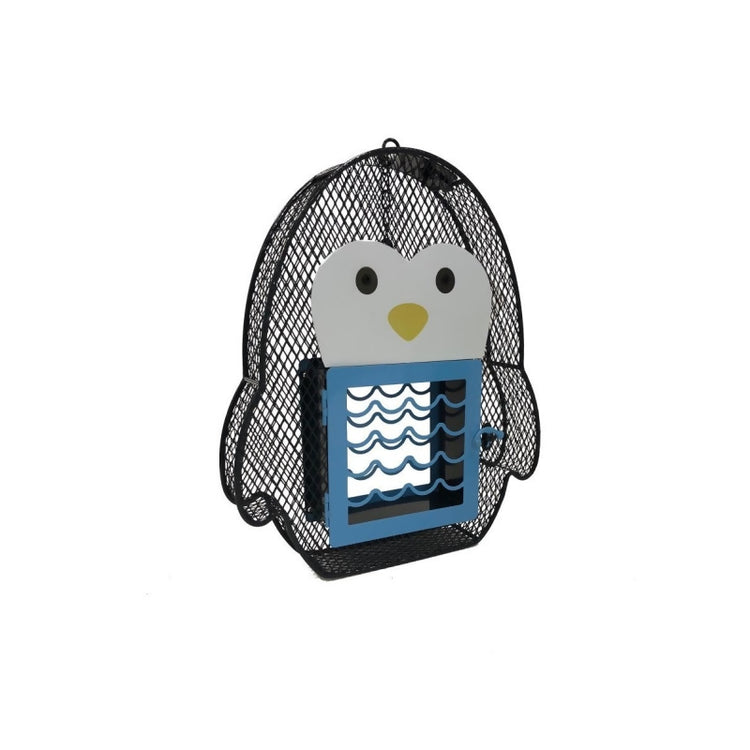 Penguin Suet 'n Seed Bird Feeder for Suet Cakes and Sunflower Seeds