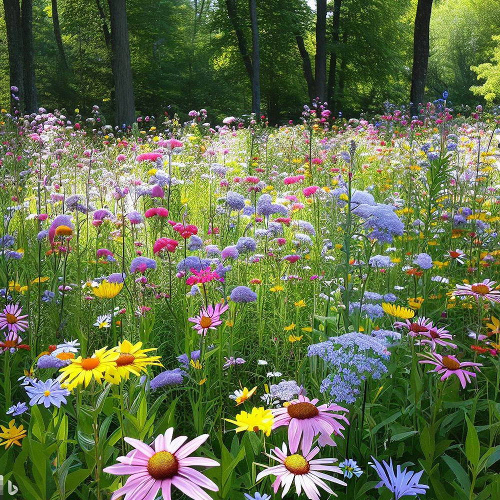 1 Lb. Perennial Wildflower Seeds - Vibrant and Diverse Blooms