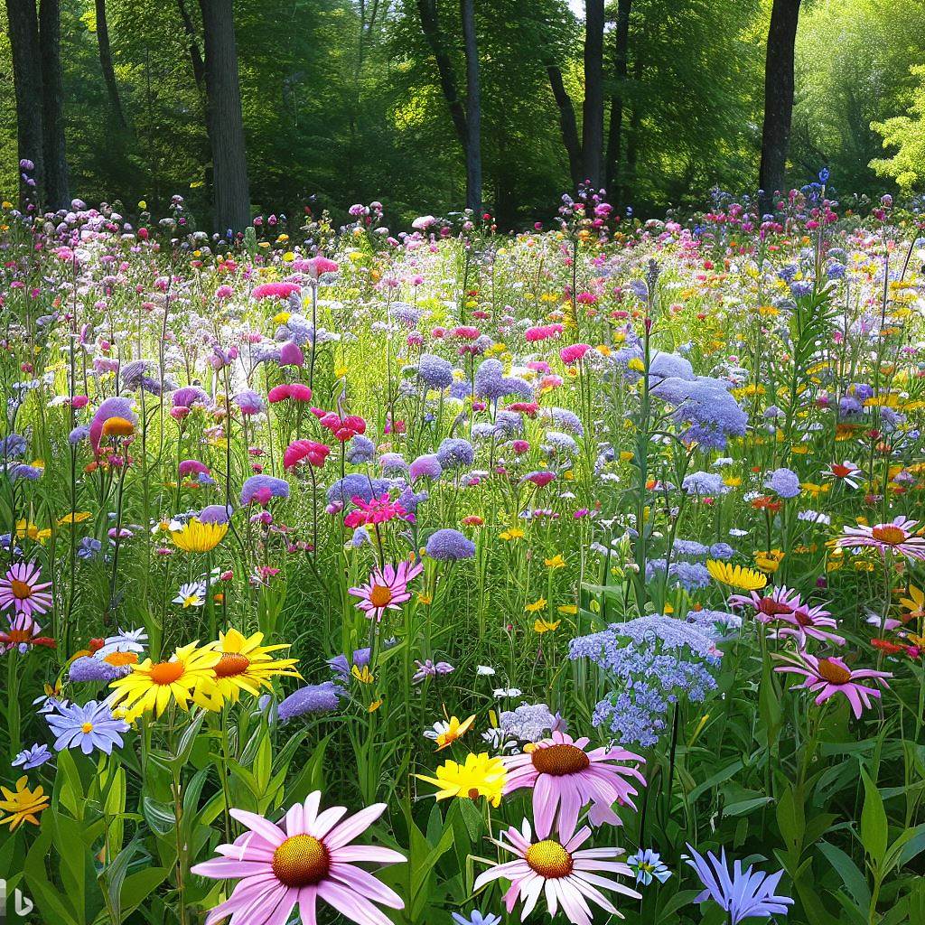 forest wildflower seeds 1 Lb. Perennial Wildflower Seeds