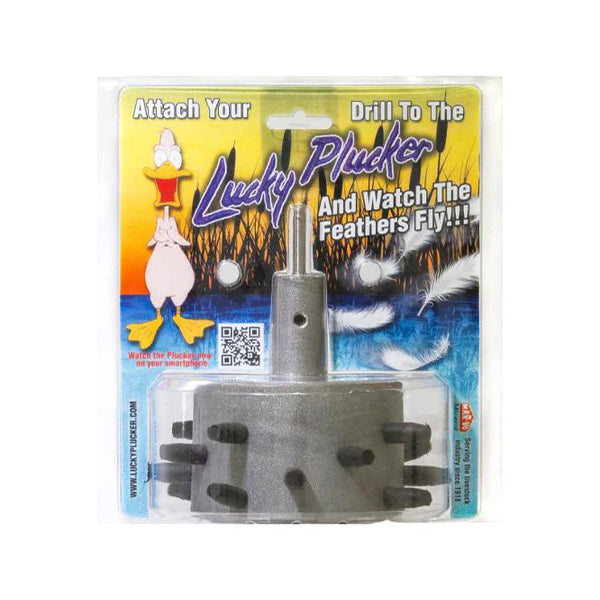Lucky Plucker Duck Feather Remover - Drill Attatchment
