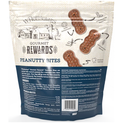 3Lb Wholesome Rewards Pnutty Bite Biscuit