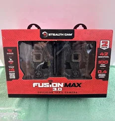 Stealth Cam Fusion Max 3.0 Cellular Trail Camera -  2 pack