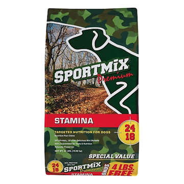50 Lb SPORTMiX Premium Stamina 24/18 Adult Dry Dog Food