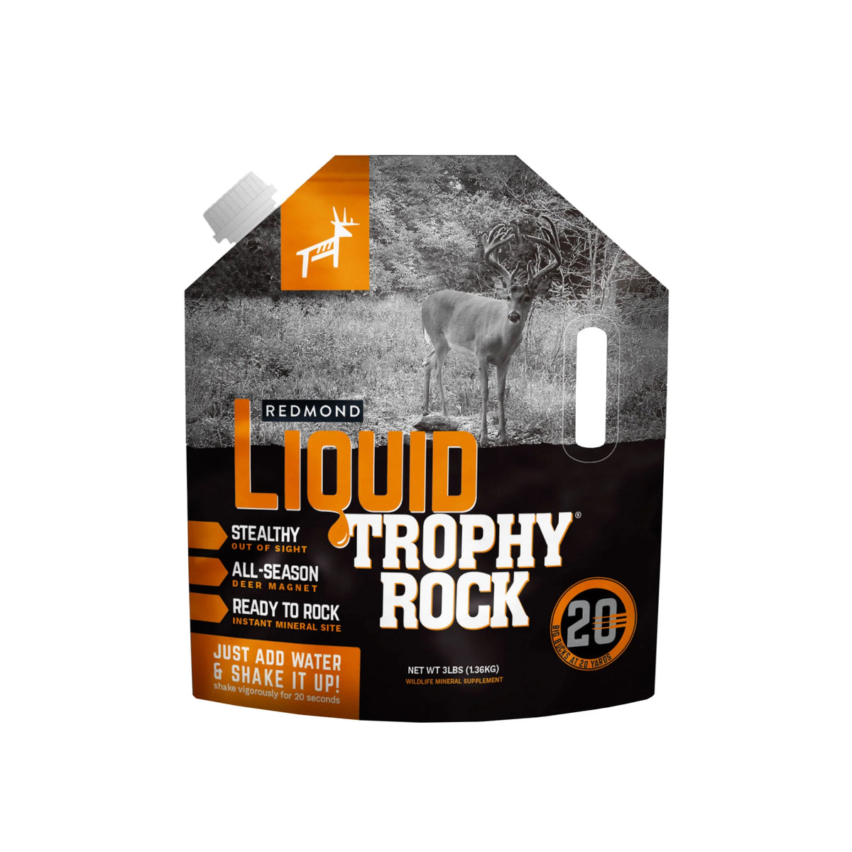 3Lb Redmond Trophy Rock Liquid Concentrate Deer Attractant