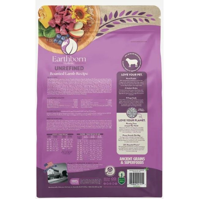 Holistic lamb outlet dog food