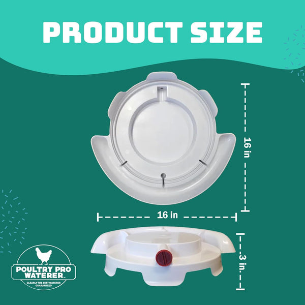 Riverbend 5 Gallon Poultry Pro Waterer System