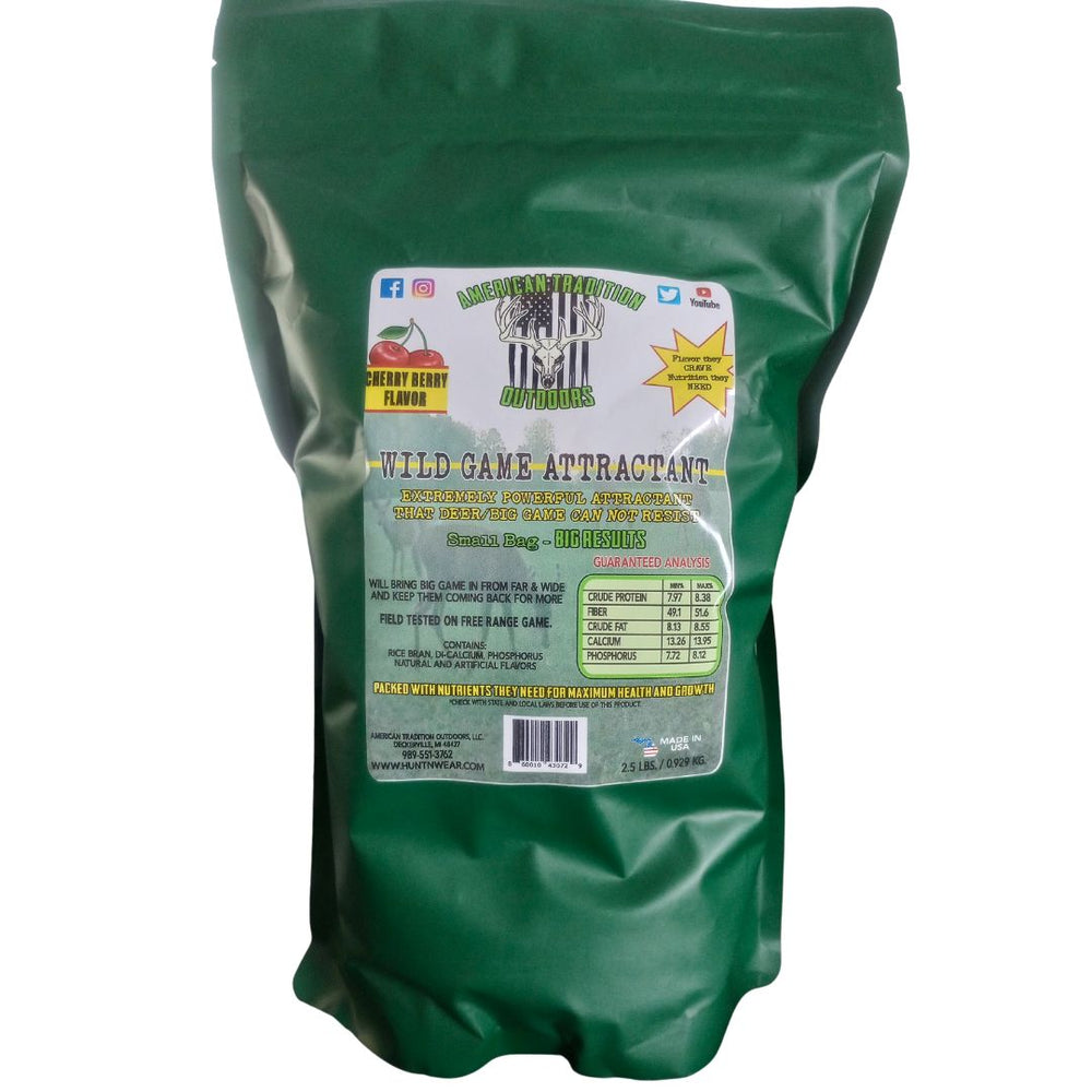 American Traditions Outdoors 2.5LB Cherry Berry Attractant