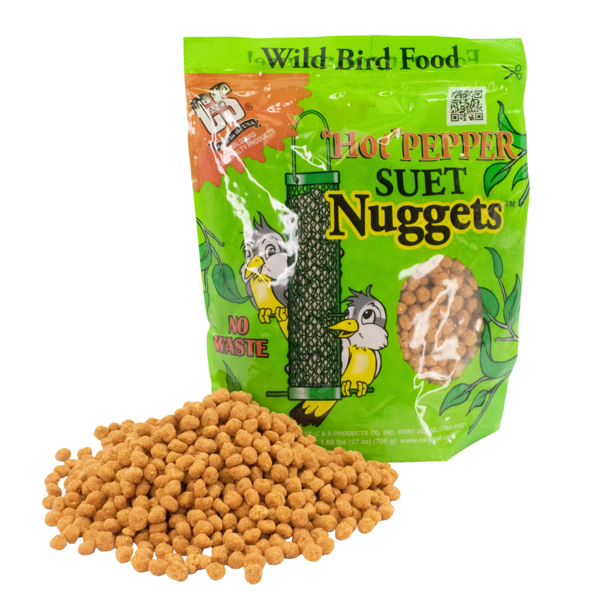 27oz C&S Hot Pepper Nuggets Wild Bird Treats