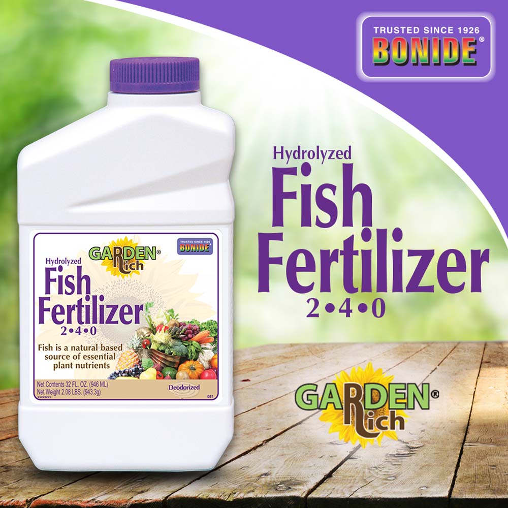 plant fish fertilizer Garden Rich Fish Fertilizer (32 fl oz) 2-4-0
