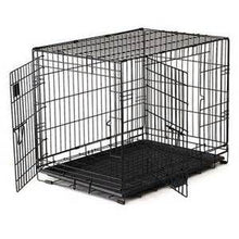 Medium Wire Double Door Crate: Versatile Dog Crate for Training and Home Use