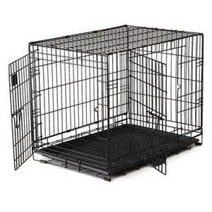 Giant Wire Double Door Crate: Spacious and Secure Dog Crate for Large Breeds