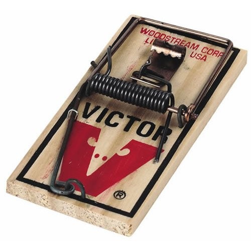 Vitor Metal Bait Pedal Mouse Trap 2pk