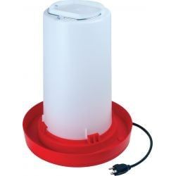 3 Gallon Heated Poultry Waterer