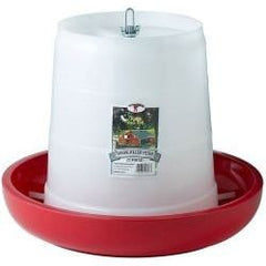 22 Pound Capacity Plastic Hanging Poultry Feeder