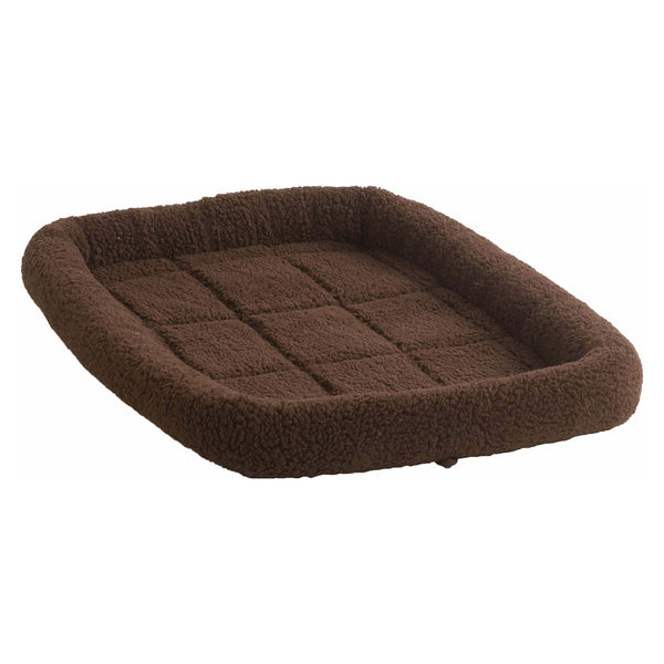 Miller Medium 29" Chocolate Fleece Dog Bed