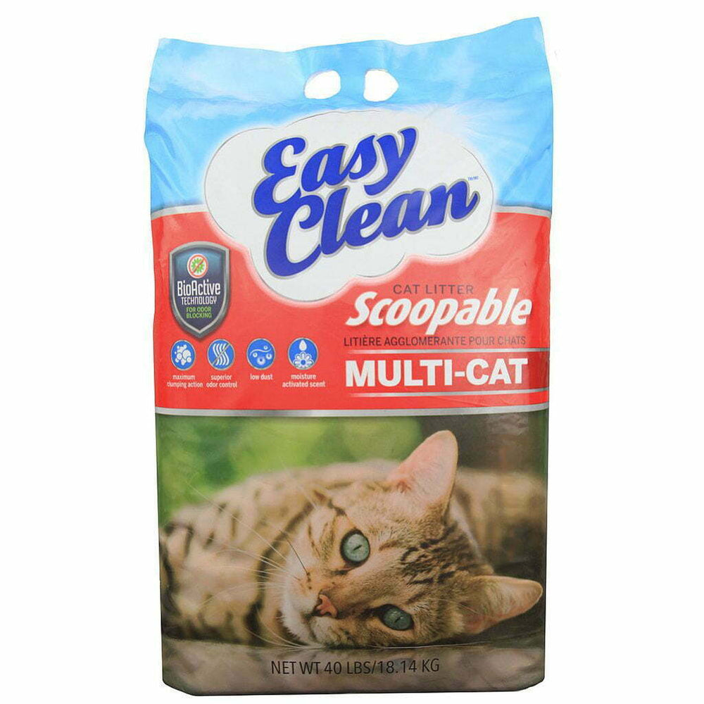 40 Lbs. Pestell Easy Clean Multi-Cat Litter