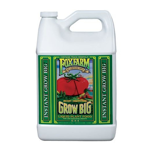 1 Gallon Grow Big Concentrate - High-Performance Plant Fertilizer for Vigorous Growth