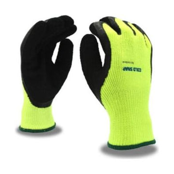 Machine Knit Cold Snap 7 Gauge Latex Foam Coated Gloves - Large