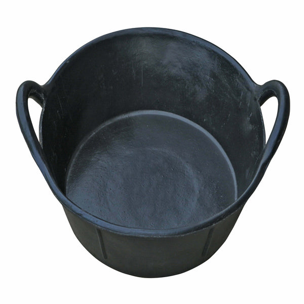 3 Gallon Feed Pan With Handles - Durable Feeding Pan for Animals and Livestock