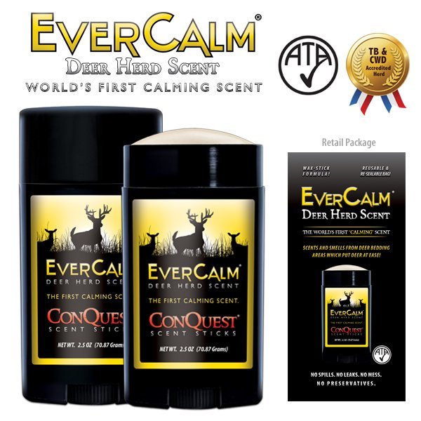 Conquest Scents EverCalm Deer Herd Scent - 2.5 oz