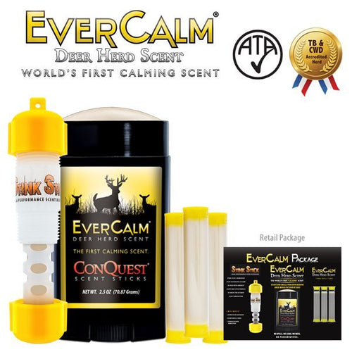Conquest Scents 4.75oz EverCalm Deer Herd Combo