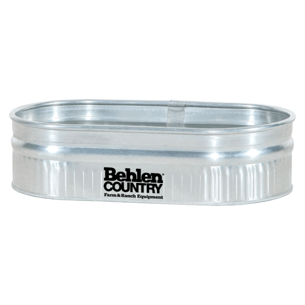 Behlen 44 Gallon Galvanized Round End Sheep Tank  [Local Pickup Only]