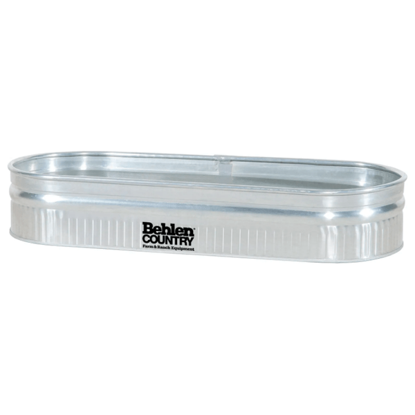 Behlen 70 Gallon Galvanized Round End Sheep Tank  [Local Pickup Only]