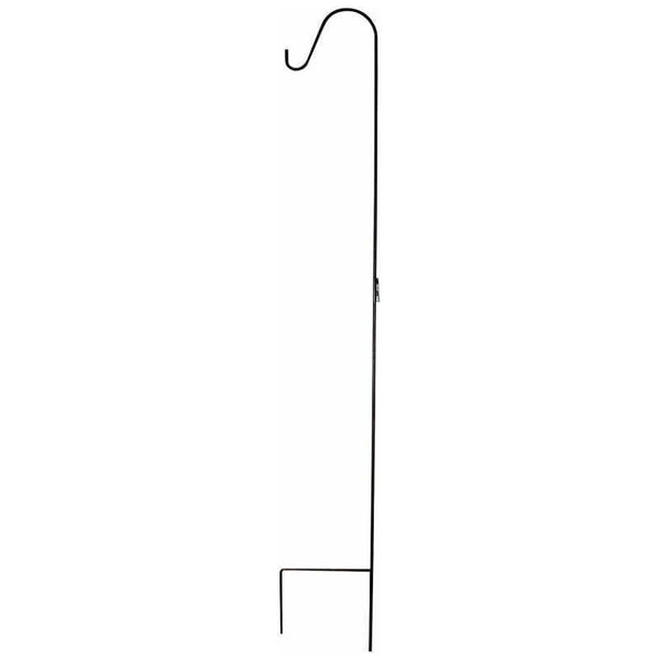 84" Single Black Shepherds Hook - LOCAL PICK-UP ONLY!